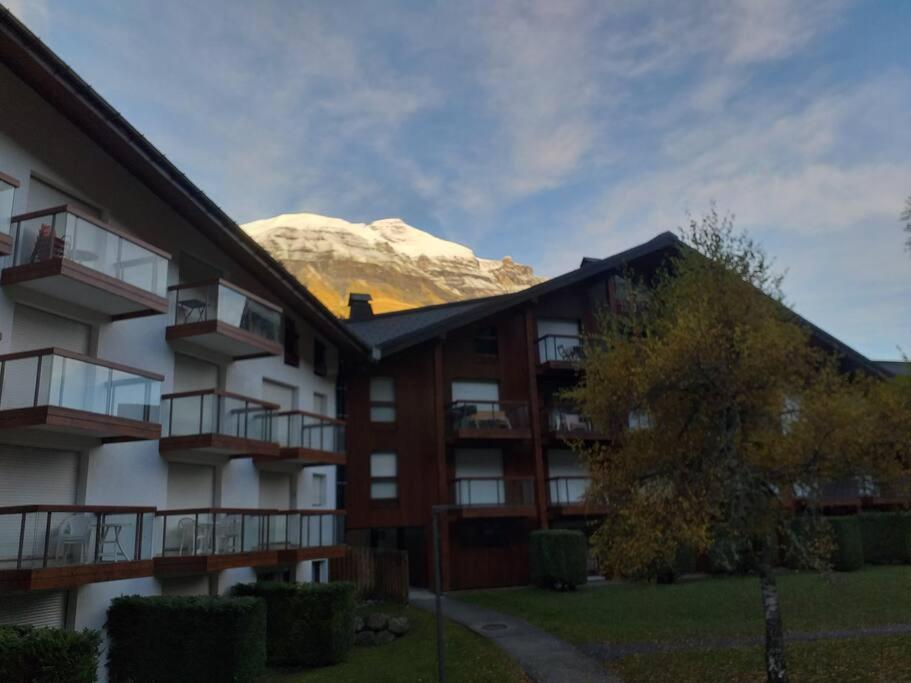 Studio 4 Couchages "L'Appel De La Montagne" Les Contamines-Montjoie Exterior foto